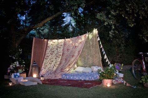 Quirky Bohemian Mama Backyard Camping Bohemian Style Romantic