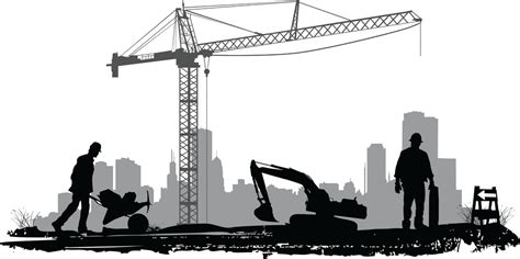 Download Construction Silhouette Png Image With No Background