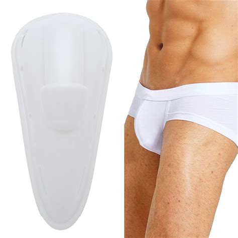 Gay Mens Enlarge Penis Pouch Protection Pad Push Up Cup Brief Underwear