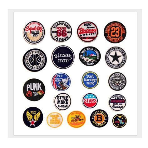Visit To Buy 2017 New Cool Brand Badge Punk Fashion Jeans Patches