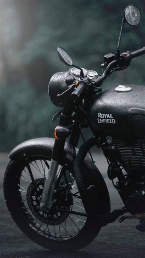 Royal Enfield 500 Stealth Black Wallpapers Wallpaper Cave