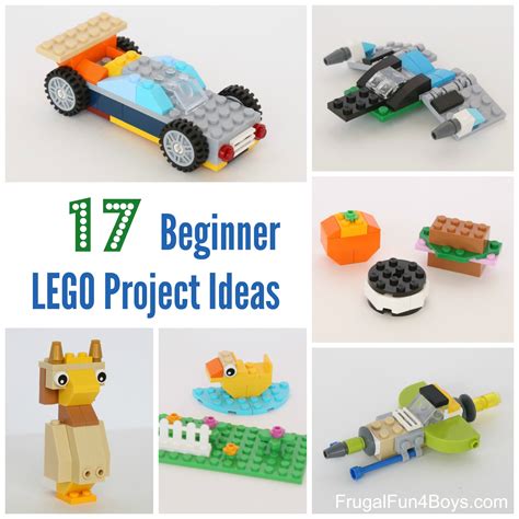 17 Beginner Lego Project Ideas With Classic Tubs Frugal Fun For Boys