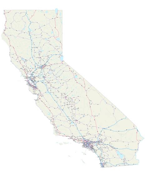 California Highway Map Free Printable Maps