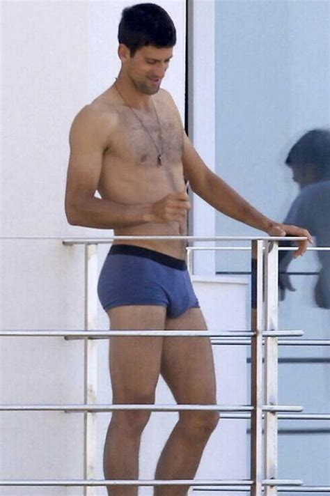 Shirtless Male Celebs Novak Djokovic