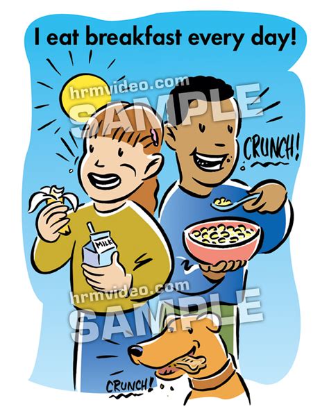 Nutrition Posters Set Human Relations Media K 12 Video