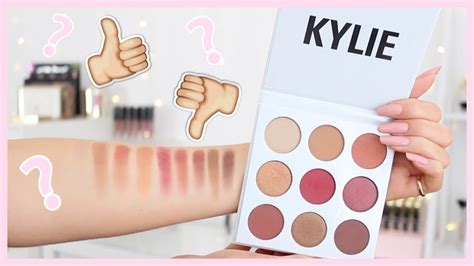Kylie Cosmetics Burgundy Palette Swatches Review Youtube