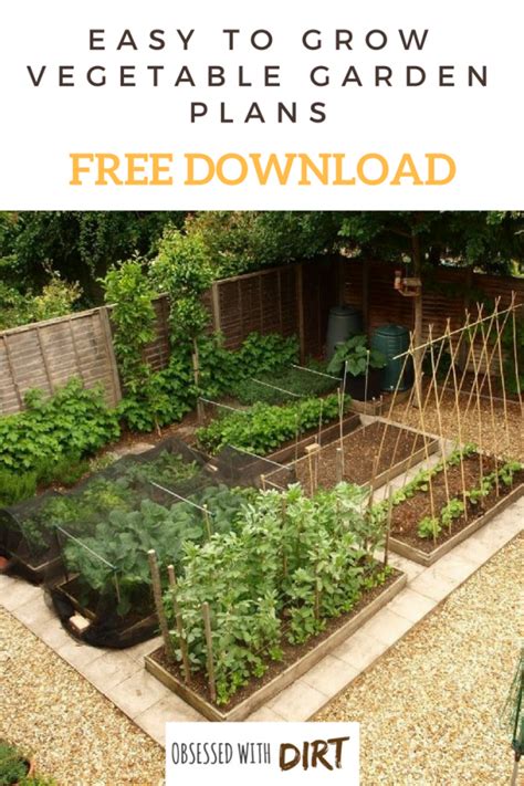 Free Vegetable Garden Layout Plans And Planting Guides Vegetable