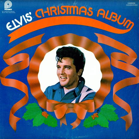 Elvis Christmas Album Cas2428 Christmas Vinyl Record Lp Albums On