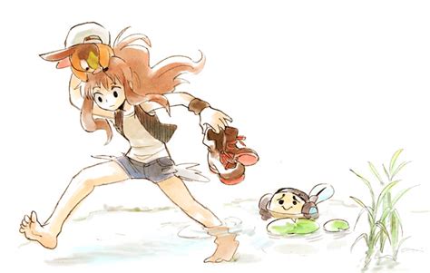 Hilda Tepig And Tympole Pokemon And 2 More Drawn By Yuza Danbooru
