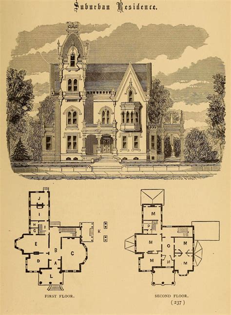 Archimaps Victorian House Plans Gothic House Mansion Floor Plan