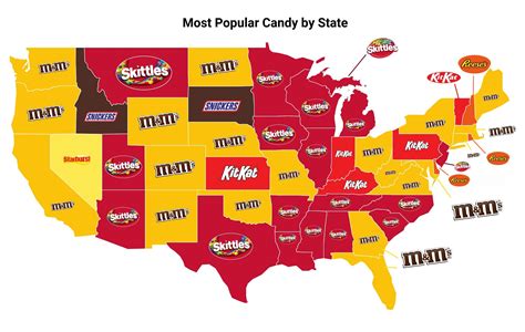 Favorite Candy By State — Top Agency