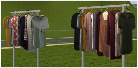 Mod The Sims Clothing Rack Recolours Clothing Rack Sims Sims 4