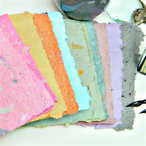 How To Beautiful Handmade Paper In Custom Colors Make