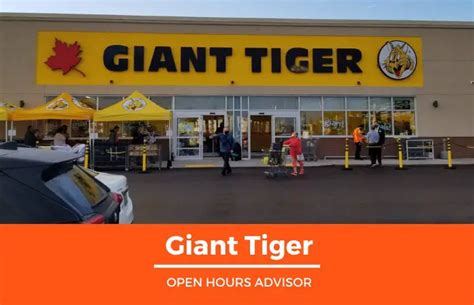 Giant Tiger Hours Opening Closing And Holidays Hours February 2024