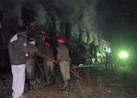 Nanded Express Catches Fire In Andhra Pradesh
