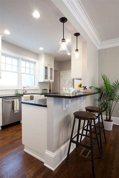 Let's see how long that. Half Walls- Old Becoming New Again. | Kitchen remodel small, Kitchen bar design, Kitchen remodel ...
