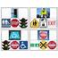 Community & Safety Signs Clip Cards By Autism Educational Resources