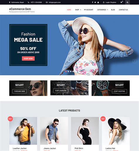 10 Best Ecommerce Wordpress Themes Purshology