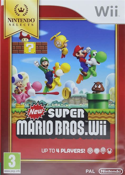 Nintendo Selects New Super Mario Bros Wii Juego Amazon Es Videojuegos