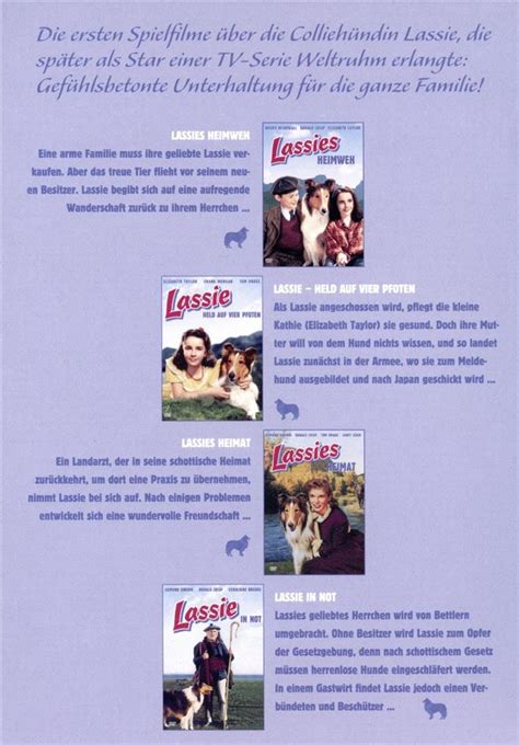 lassie spielfilm collection 4 dvds cede ch
