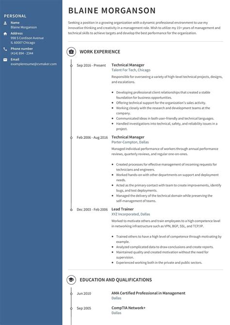 Technical Resume Example Template And Writing Tips 2023