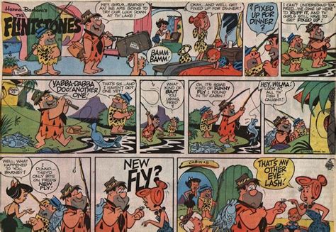 Yowp Flintstones Weekend Comics August 1966 Disney Cartoon