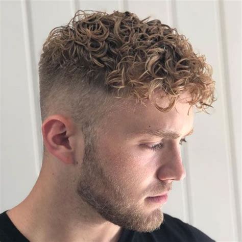 40 best perm hairstyles for men 2021 styles short permed hair curly hair fade perm curls