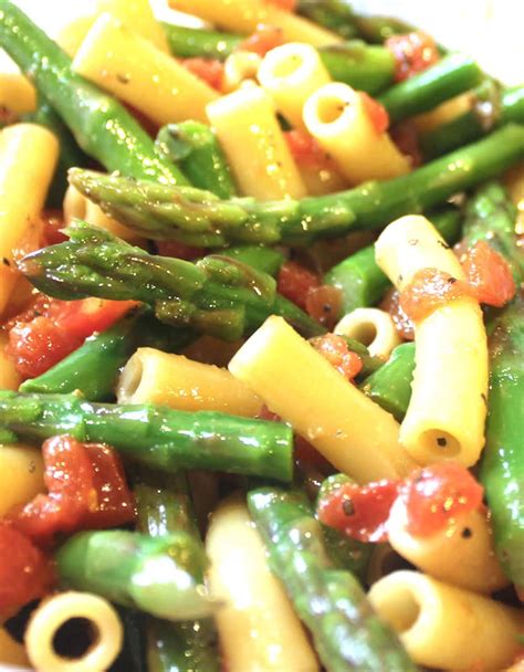 Cooking With Mary And Friends Asparagus And Tomato Pasta Salad