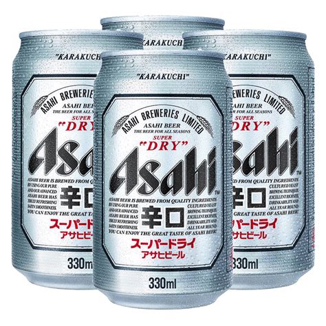Asahi Super Dry 330ml Bundle Of 4 Cans Lazada Ph