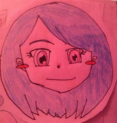 Anime Girl Head Drawing By Icecreamsoda2112