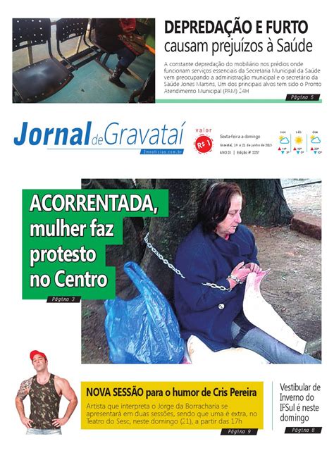 Jornal De Gravataí 19 A 21 De Junho De 2015 Edição 2257 By Jornal De Gravataí Issuu