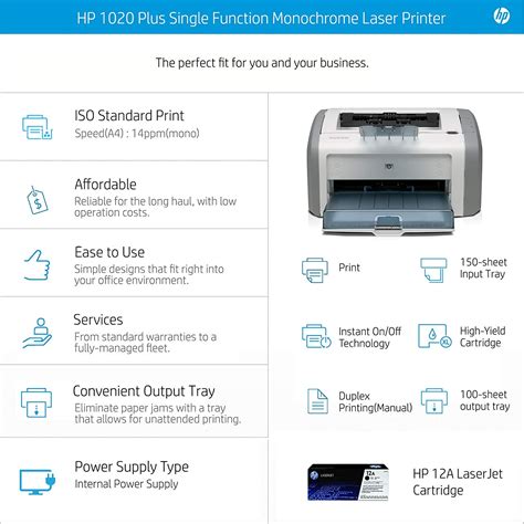 Additionally, you can choose operating system to see the drivers that will be compatible with your os. HP 1020 Plus Single Function Laser Printer (Black ) | IPT