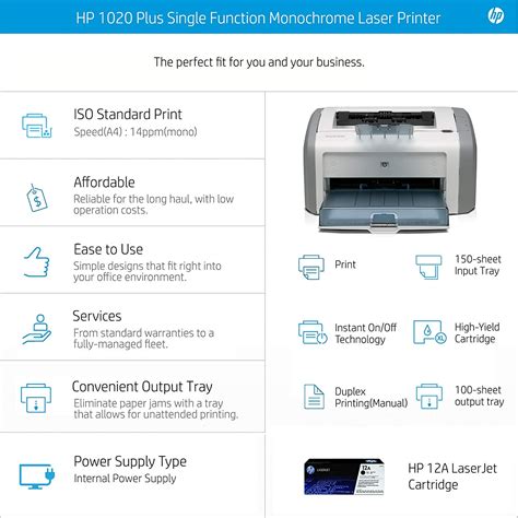 Download hp laserjet 1020 plus printer drivers for windows now from softonic: HP 1020 Plus Single Function Laser Printer (Black ) | IPT