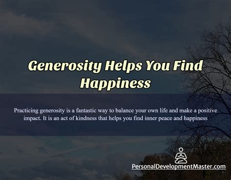 How Practicing Generosity Helps You Find Happiness