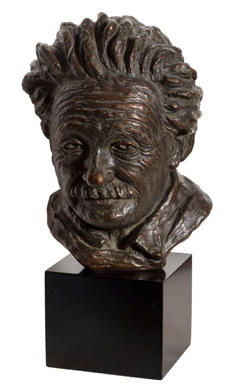 Unknown Bust Of Albert Einstein Sculpture 1964 For Sale At 1stdibs