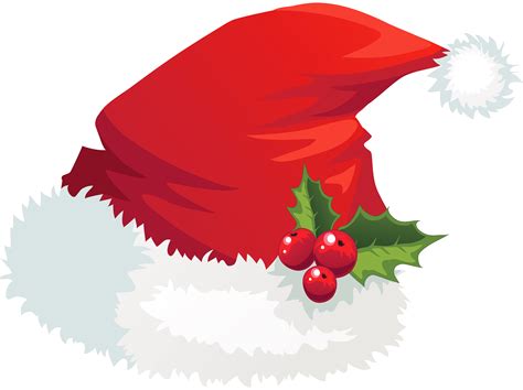 Santa Claus hat | Santa hat clipart, Christmas clipart, Christmas images