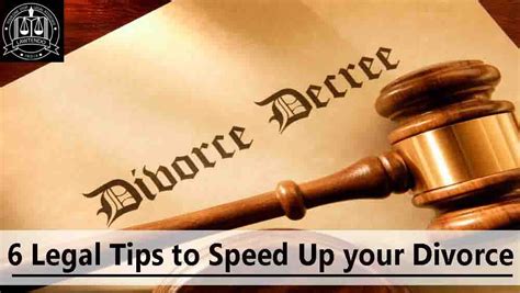 6 Legal Tips To Speed Up Your Divorce By Lawtendo — Client Diaries