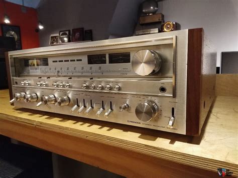 Vintage Pioneer Sx 1080 Stereo Receiver Fully Serviced Local Pick