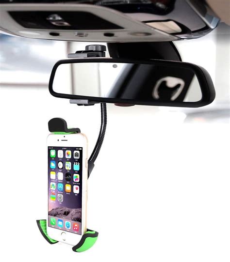 Beepels Bcmrs56k Car Mount Universal Rearview Mirror Smartphone Holder
