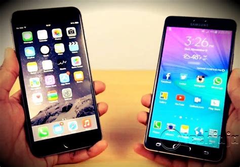 The Iphone 6 Plus Vs The Galaxy Note 4 Smack Down Review Techjaja