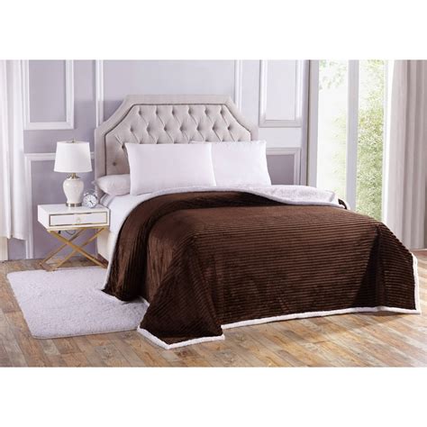 Ultra Soft And Cozy Oversized Premium Ribbed Sherpa Blanket Cover