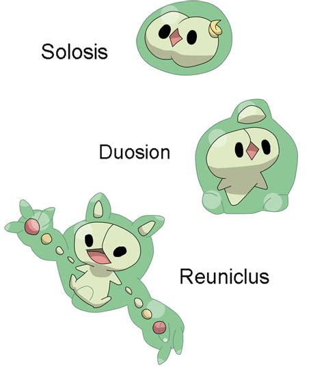 Solosis Duosion Reuniclus 2 By Makushi23 On Deviantart