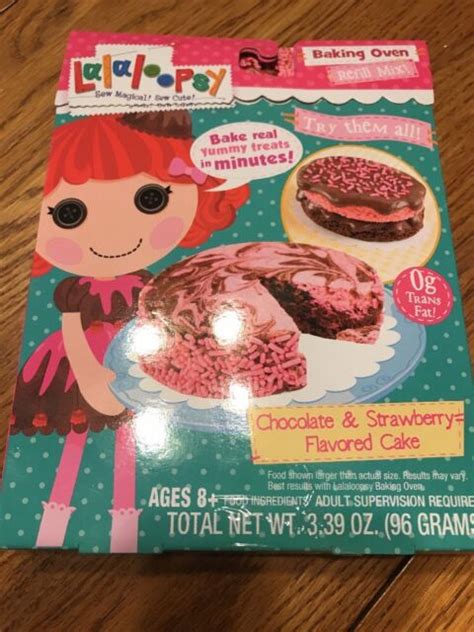 Lalaloopsy Baking Oven Mix Chocolate And Strawberry Cake Ships N 24h For Sale Online Ebay