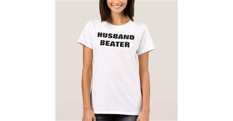 Husband Beater Funny Ladies Tank Top Shirt