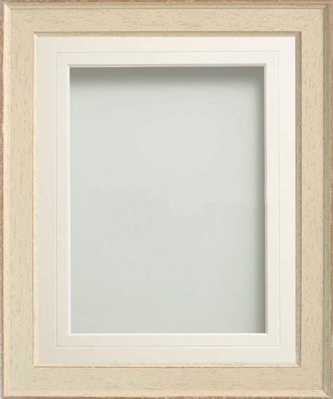 Farrell Rustic Hessian 5x5 Frame With White V Groove Mount Cut For