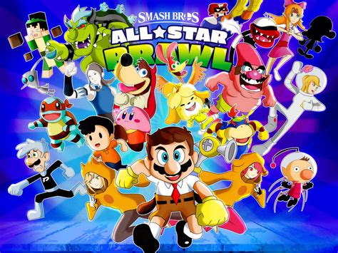 Smash Bros All Star Brawl By Xeternalflamebryx Nickelodeon All Star