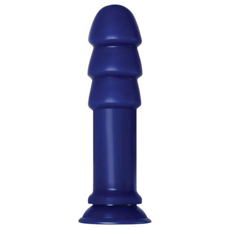 Zero Tolerance The Challenge 3 Head Ridge Xl Butt Plug Blue Sex Toys At Adult Empire