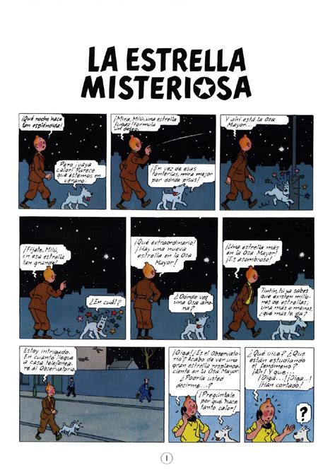 Las Aventuras De Tintín 09 La Estrella Misteriosa Las Aventuras De