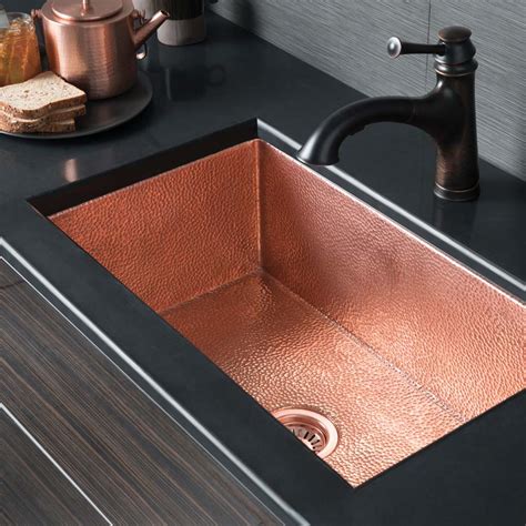 Create a kitchen that stands out from the crowd with a copper kitchen sink from tap warehouse. Cocina 30-Inch Copper Kitchen Sink | Native Trails