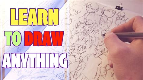 Manga / anime eyes are so prominent which makes them important to express emotions. The Fastest Way To Get Better At Drawing! - How To Draw ...